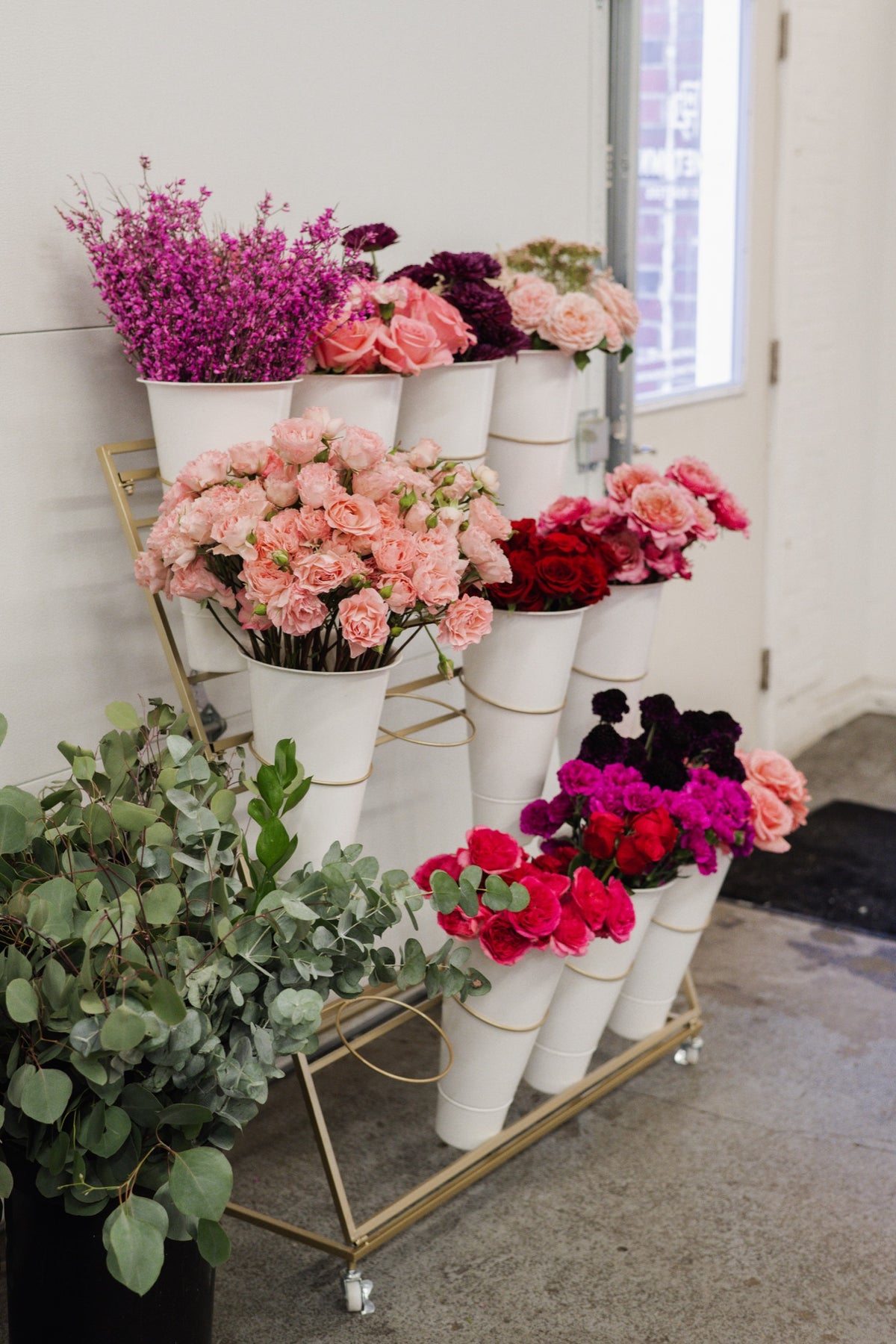 Flower arranging comes to you