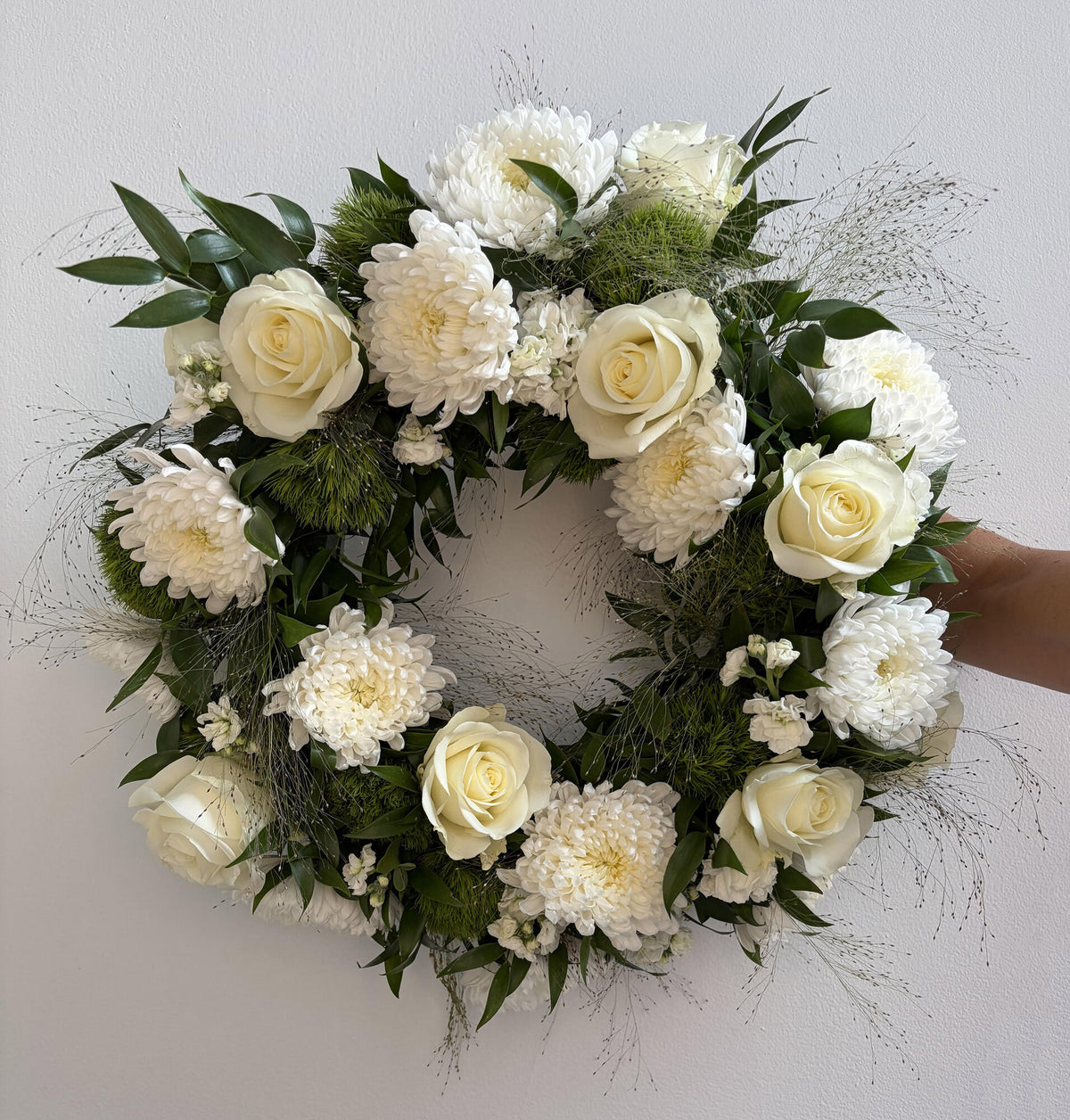 Sympathy flowers, delivered